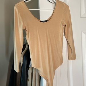 Tan bodysuit